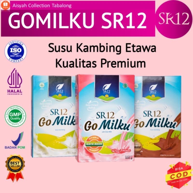 

Susu Gomilku sr12 / susu kambing / susu etawa