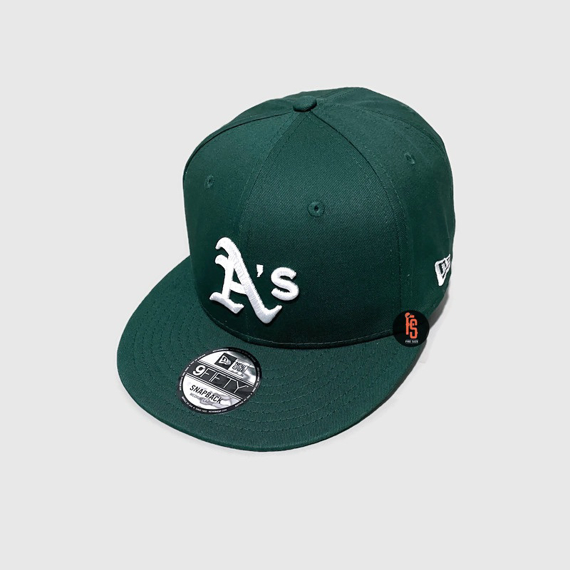 TOPI NEW ERA ORIGINAL 950 TEAM SIDE OAKLAND ATHLETICS GREEN