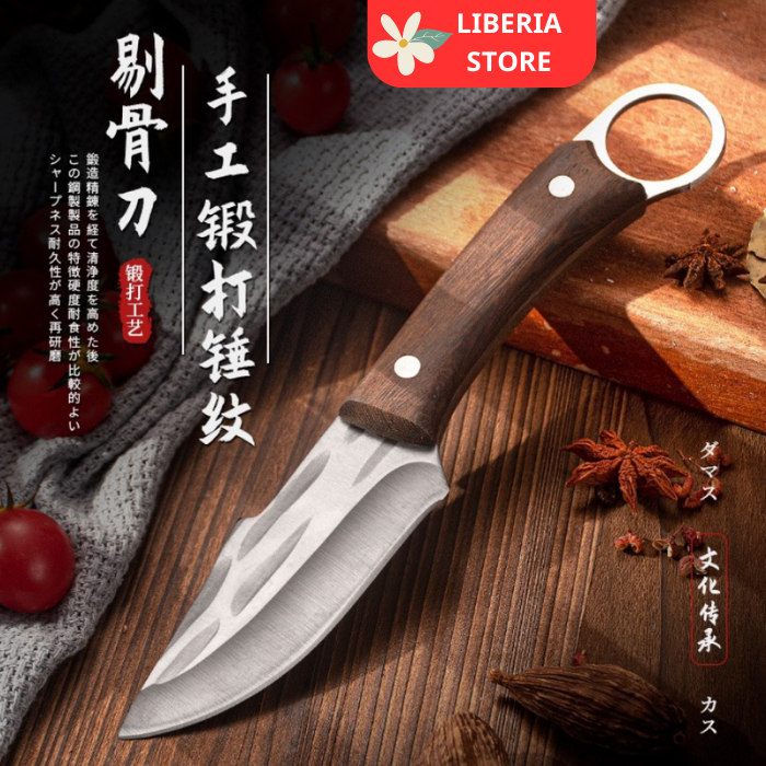 3-LAYER ANTI-RUST KNIFE/Mongolian Kitchen Knife 3 Layer Original/Japanese Knife/3 LAPISAN ANTI KARAT