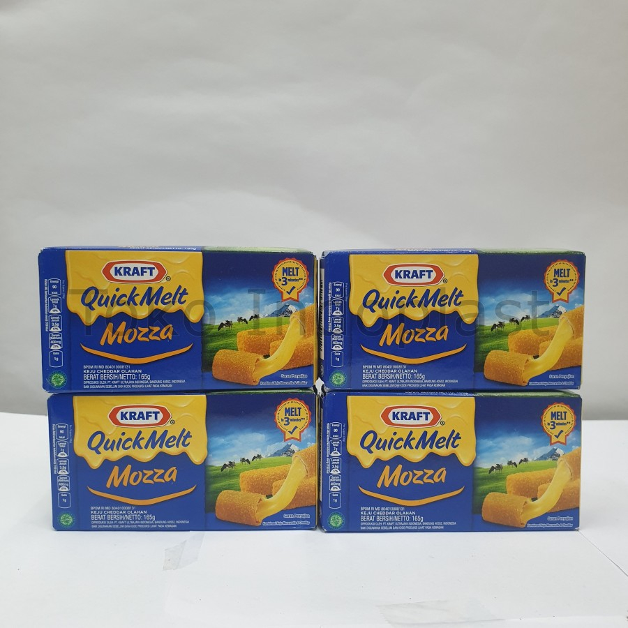 

KEJU KRAFT CHEDDAR Quick Melt MOZZA 165gr Allin