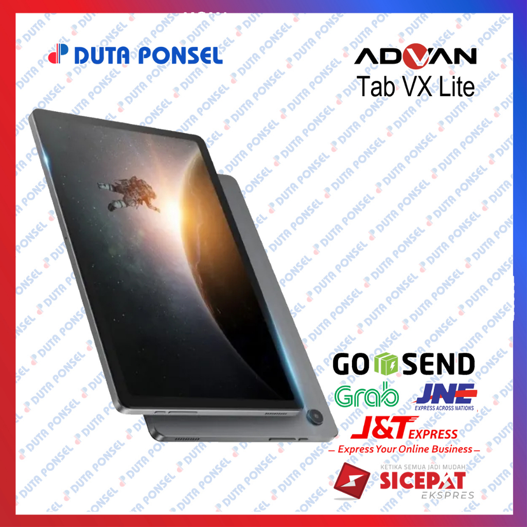 Advan Tab VX Lite RAM 6/128 GB Garansi Resmi - GRAY