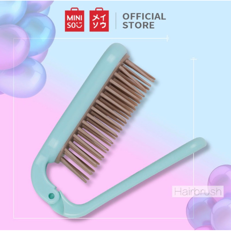 sisir lipat miniso