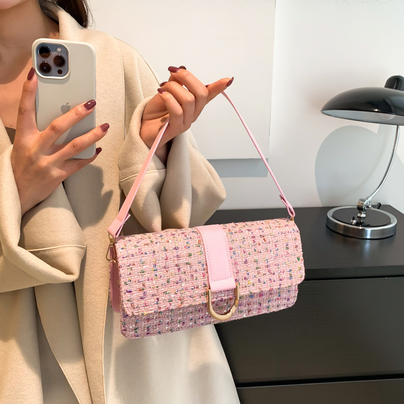 Women Gabine Tweed Shoulder Bag 10182