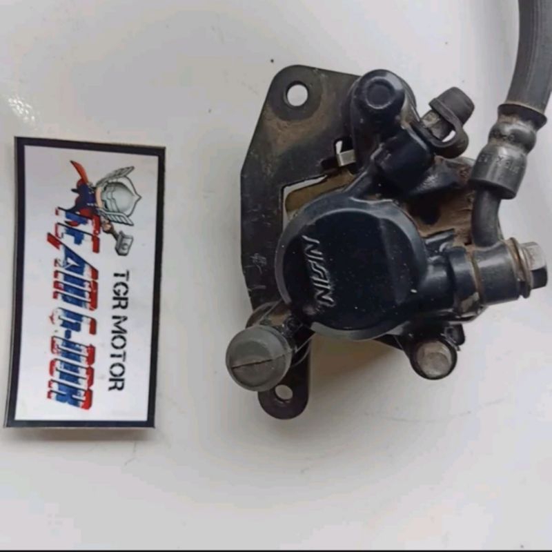 cakram depan kaliper pala babi Nissin ori original honda beat spacy scoopy vario karbu fi esp 115 12