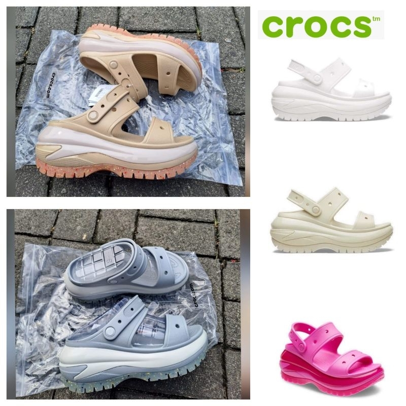 Sandal wanita Crocs Mega Crush / Crocs Mega Crush Sandal