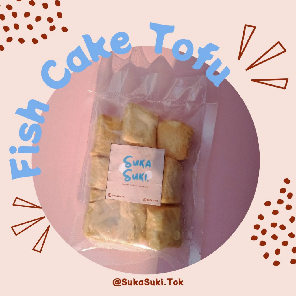 

Fish Cake Tofu Camilan Korea 100% Halal