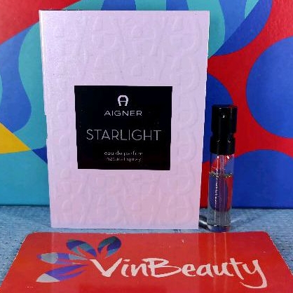 Vial Parfum OriginaL Aigner Starlight EDP 1.5 ml For Women Murah