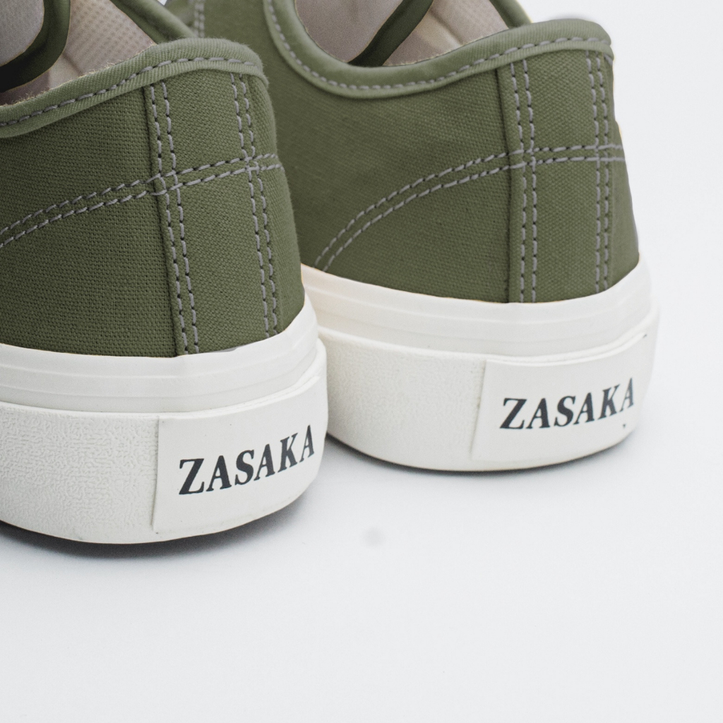 Zasaka - Sepatu Mandalungan Green Sneakers Casual Pria Wanita