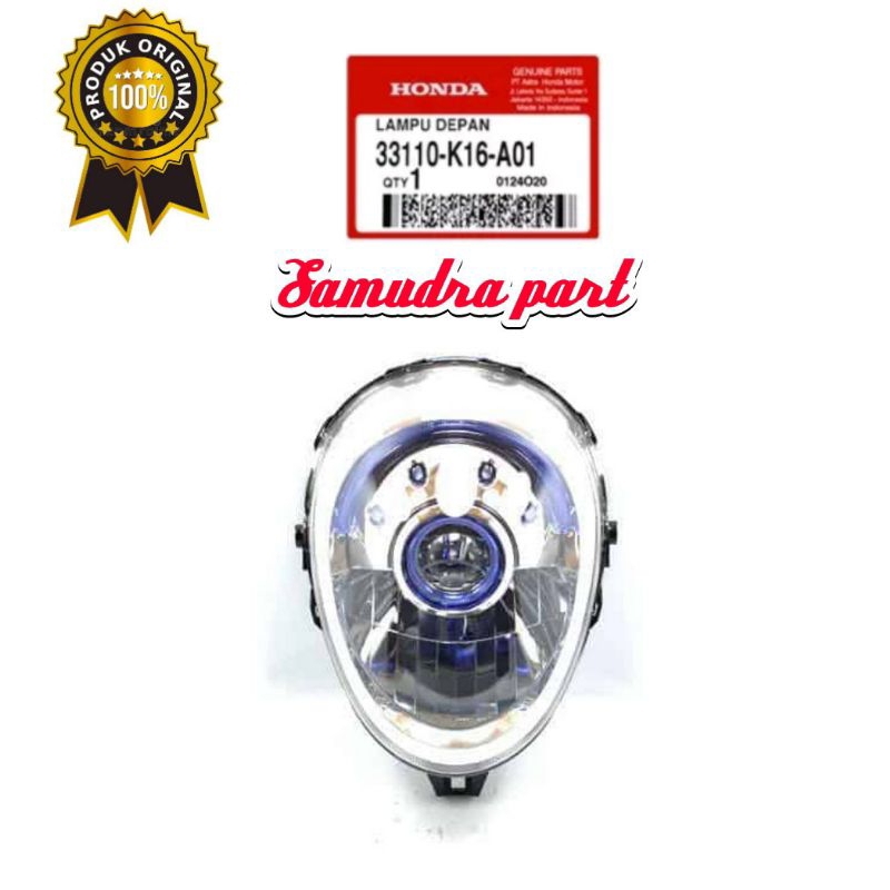 Reflektor lampu depan Scoopy Fi Original 33110K16A01