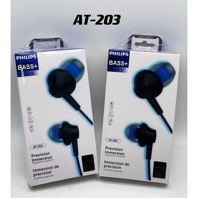 Headset Handsfree Philips AT-203 Super Bass Ol