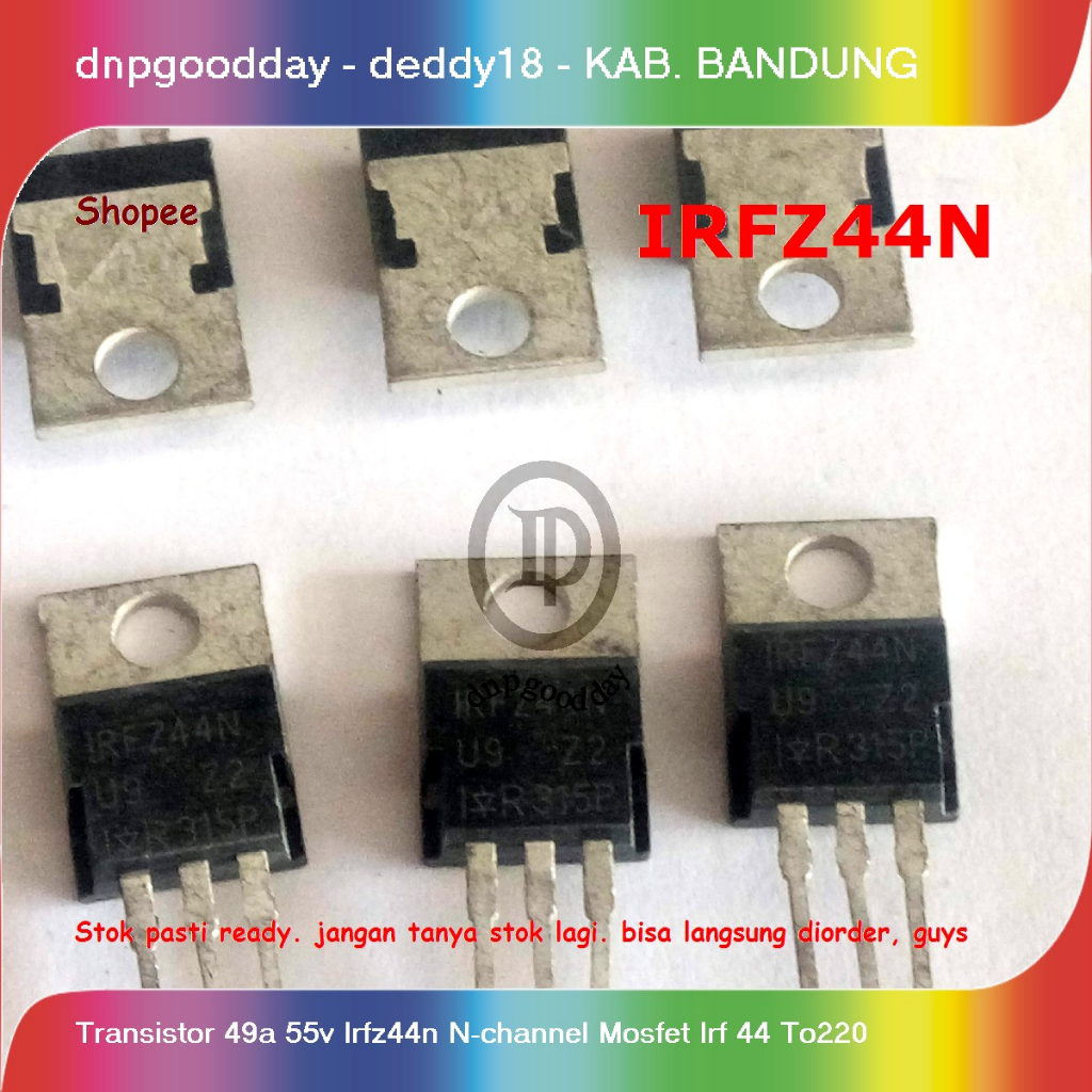 Transistor  49a    55v Irfz44n N-channel Mosfet Irf 44