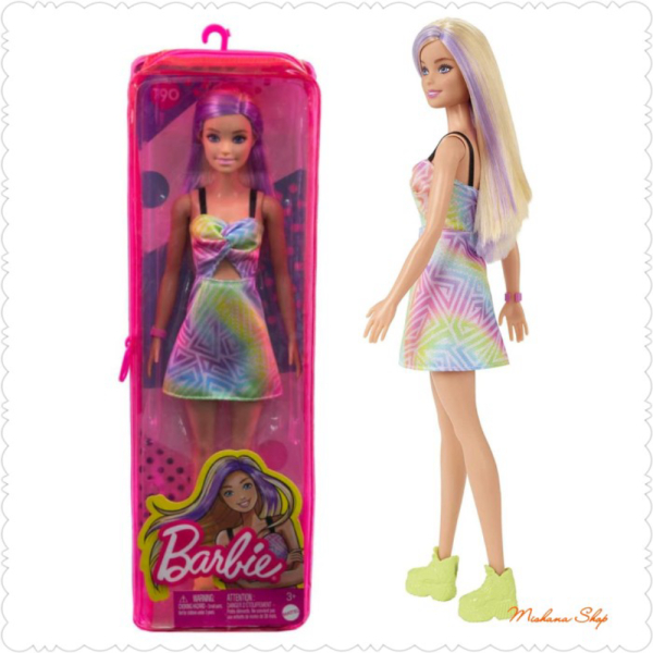

Promo Barbie Fashionistas #190 Stylish Purple Hair Streaks Romper Dress Diskon