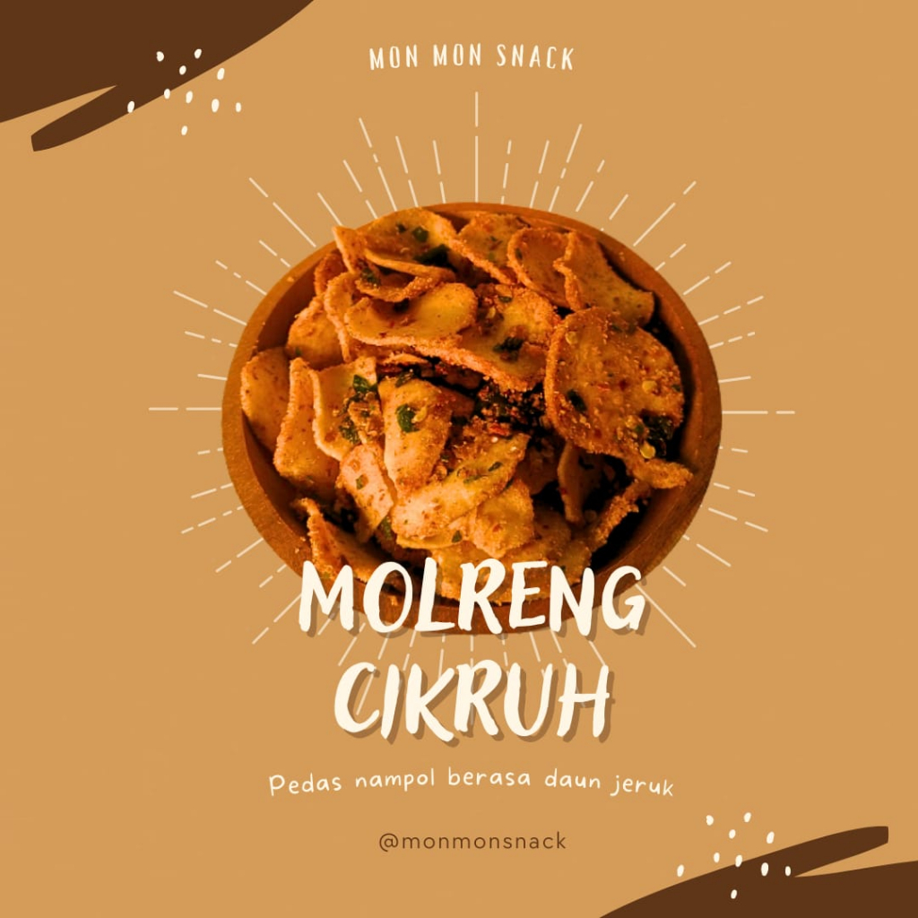 

Molreng Cikruh Pedas Daun Jeruk /Jajan Viral