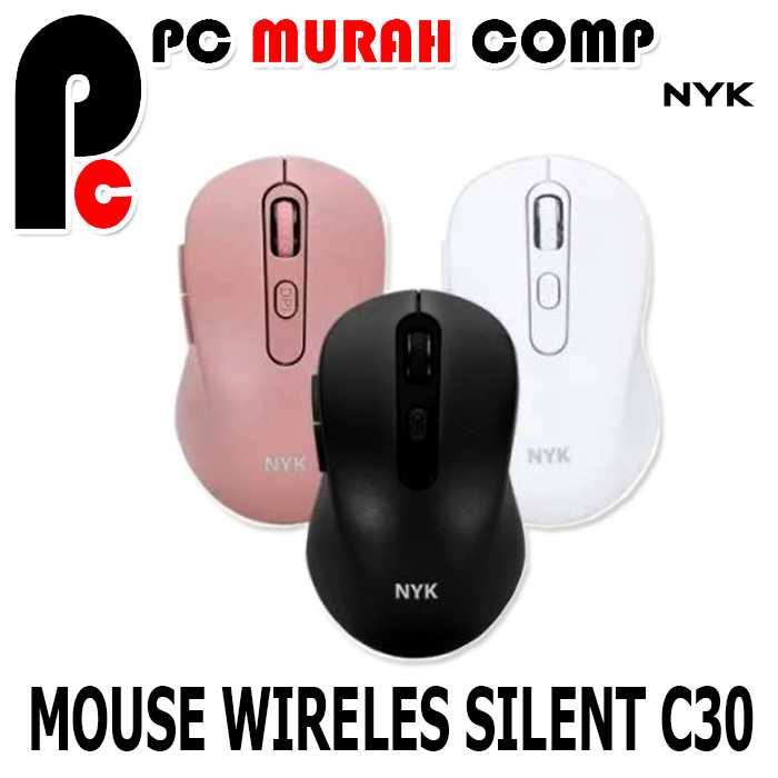 MOUSE SILENT C30 NYK WIRELESS USB BLUETOOTH