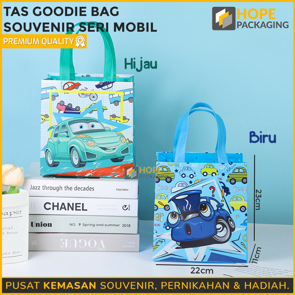 Tas Goodie Bag / Tas Souvenir Ultah / Baby / tas ulang tahun anak / tas ultah / tas ultah souvenir / Karakter Mobil / Kartun boneka / BT21 anak boy / girl