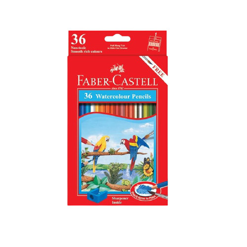 Water colour Pencils 36 Warna Faber-Castell 114466DVD