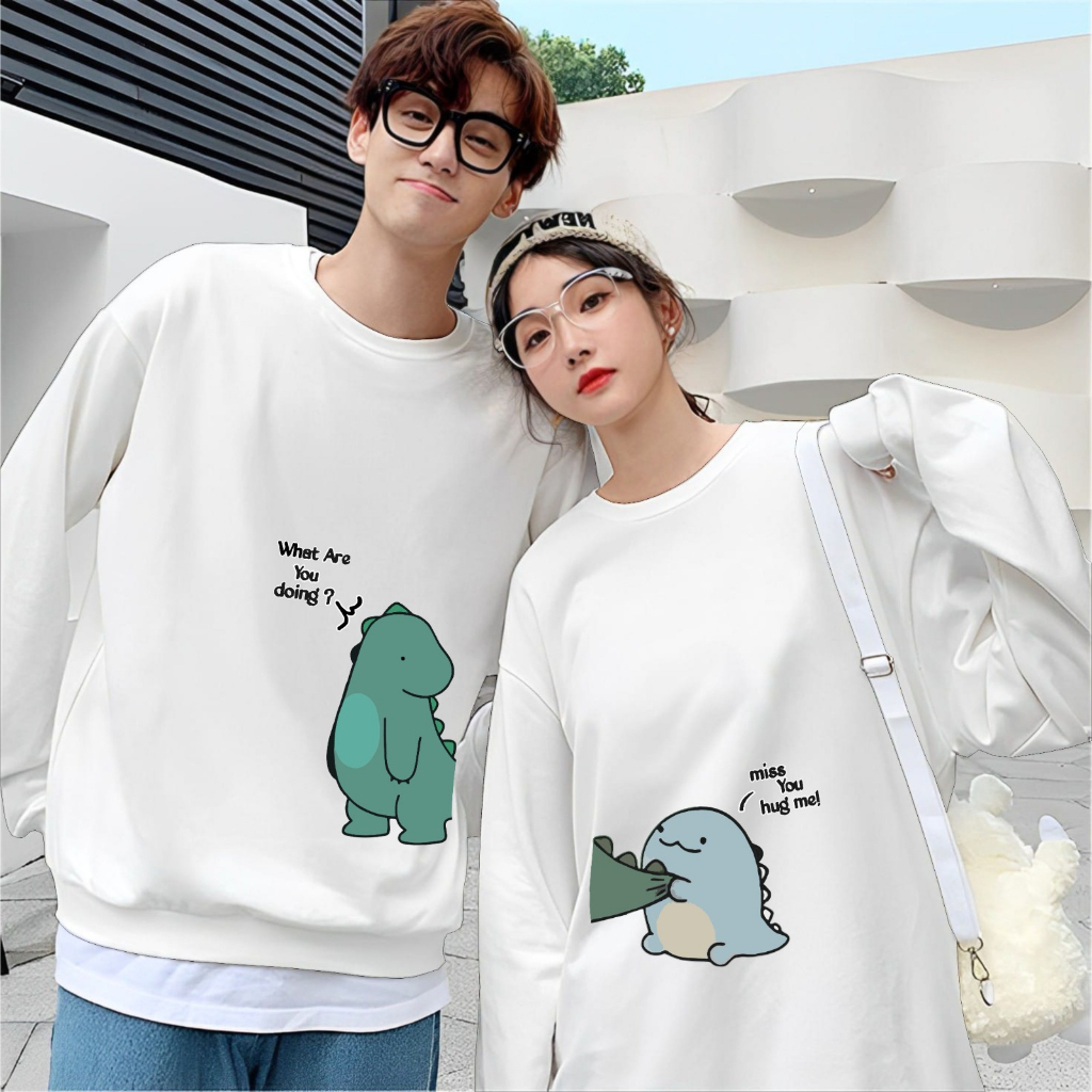 Kaos Couple Pakaian Seragam Keluarga Suami Istri Viral Baju Kembar Pasangan Cowok Cewek Trend 2025 K