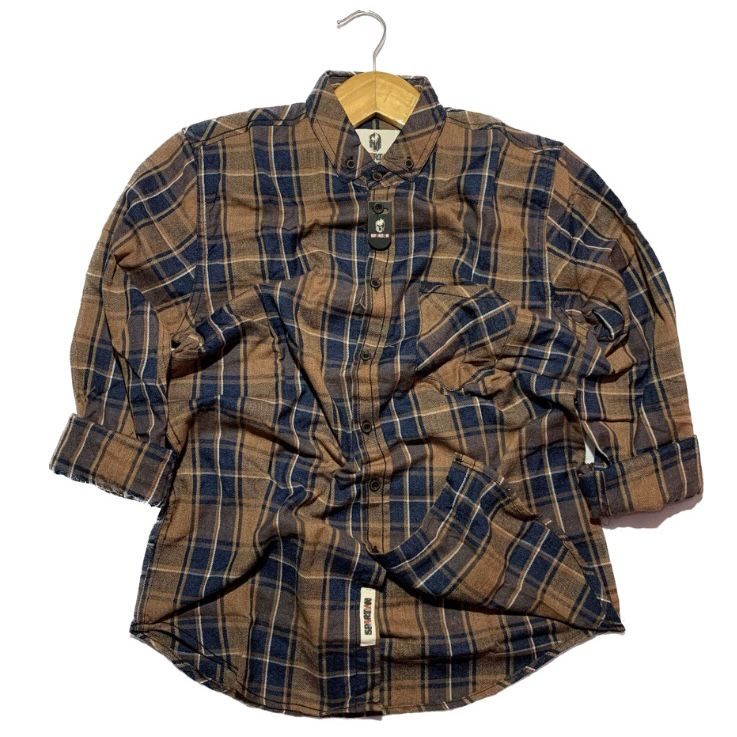 KEMEJA FLANEL SPVRTAN LENGAN PANJANG PREMIUM S11