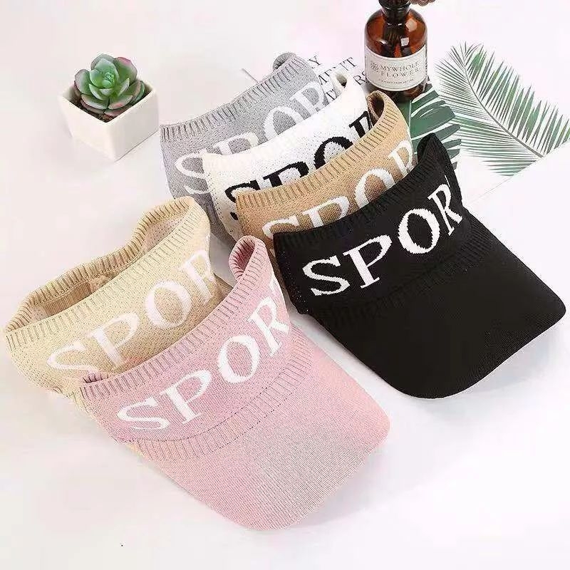 topi sport wanita hijab serbaguna knip visor SPORT