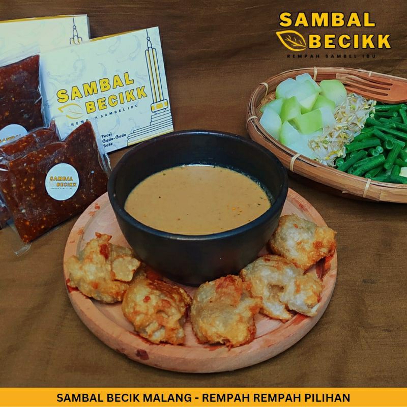 

READY SAMBAL PECEL / SAMBAL BECIK / ANEKA SAMBAL PECEL/ BUMBU PECEL ( 300gram) / SAMBAL KACANG PECEL