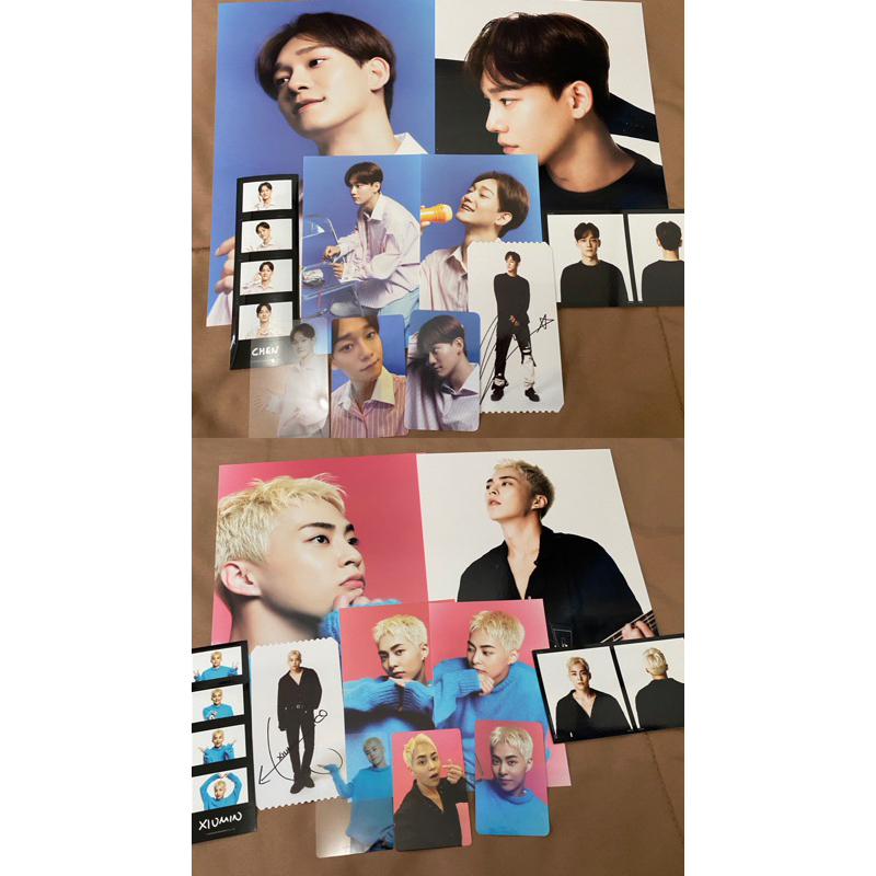 [READY STOCK] Xiumin set Chen set sharing season greeting EXO 2023