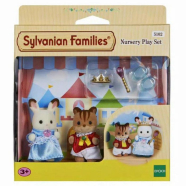 

Jual Sylvanian Families Boneka Nursery Play Set Family 5102 Dapat 2 Doll Murah