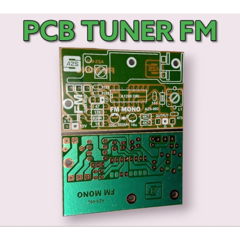 PCB TUNER FM mono