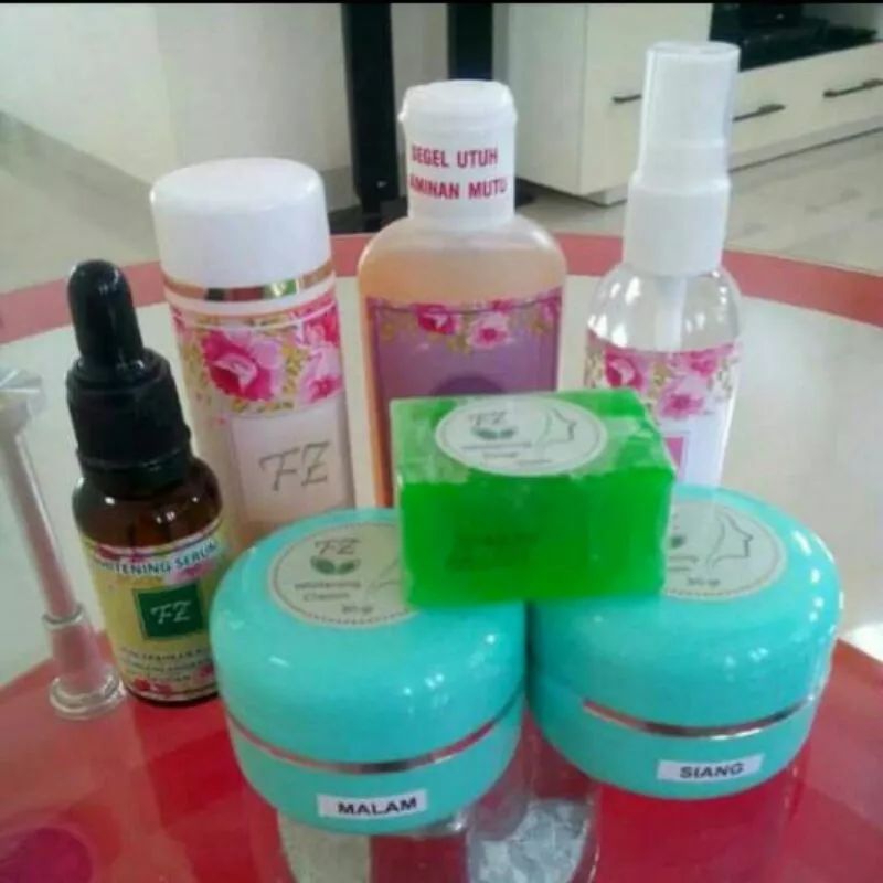 CREAM FZ + SERUM FZ SKINCARE FZ WHITENING PAKET JUMBO PLUS SERUM