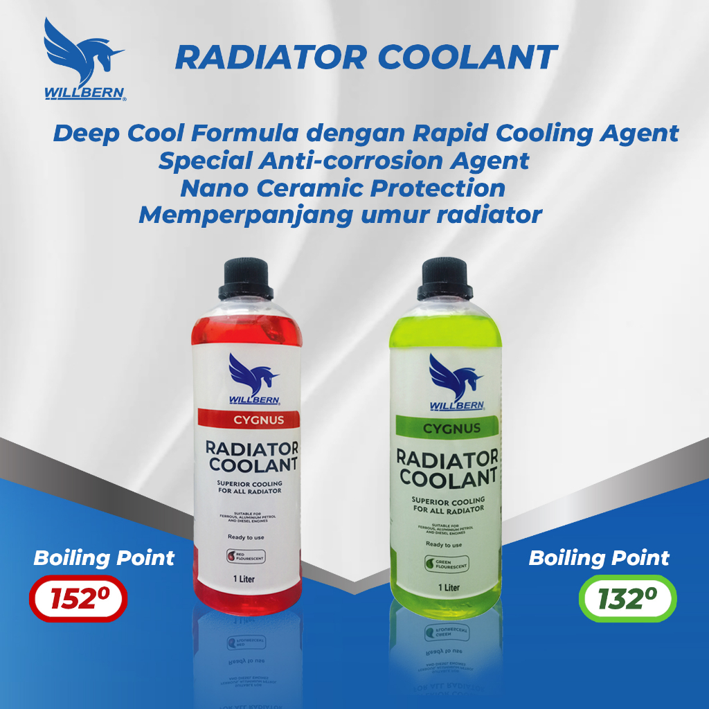 Air Radiator Coolant Willbern Cygnus Ready To Use Volume 1 Liter Harga Satuan