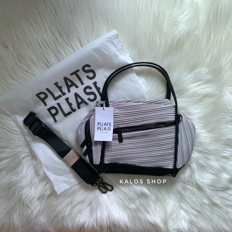 Pleats Please Bag with Long Strap