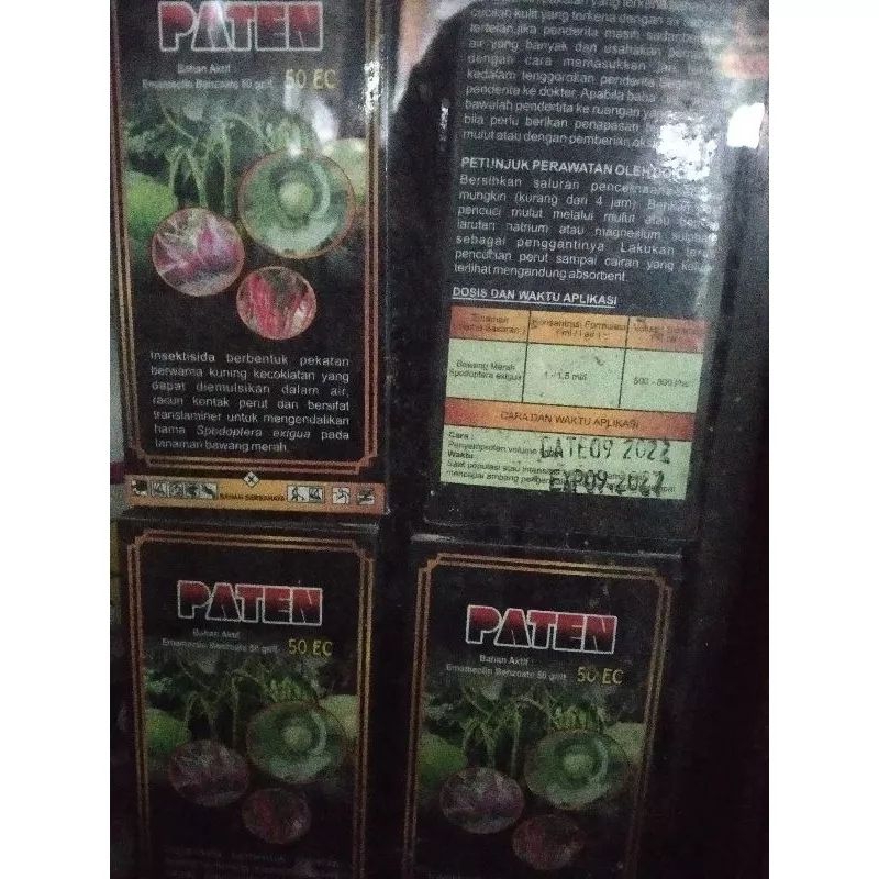 obat pertanian Insektisida PATEN 100ml
