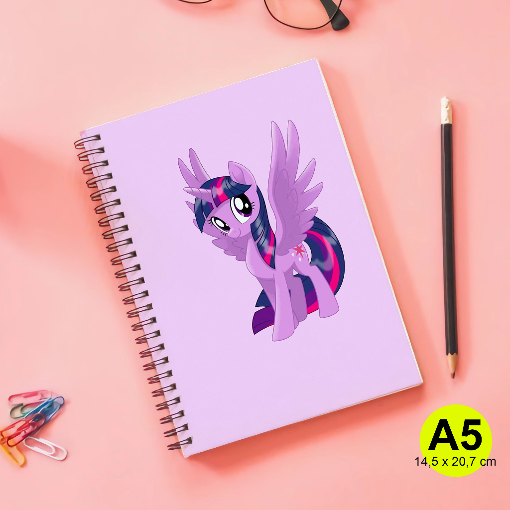 

BUKU NOTEBOOK A5 SPIRAL Pony Kuda Unicorn SA5004