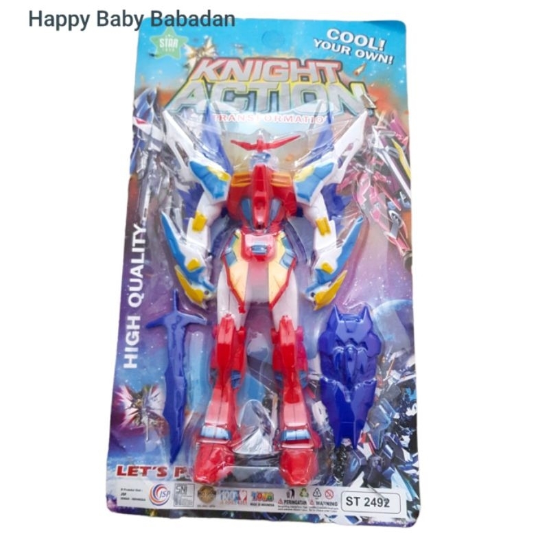 Mainan Robot Gundam Knight Action ST 2492 / ST 2493