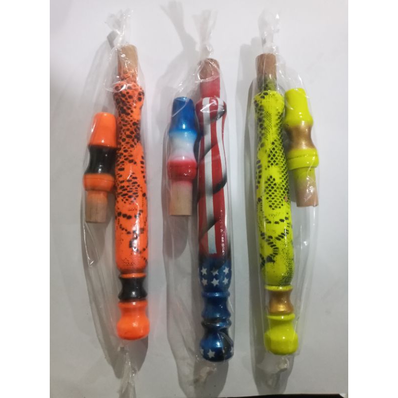 Gagang/pahul/pegangan Joran ril bahan Kayu bermotif menarik fishing rod Handle joran pancing reel ai