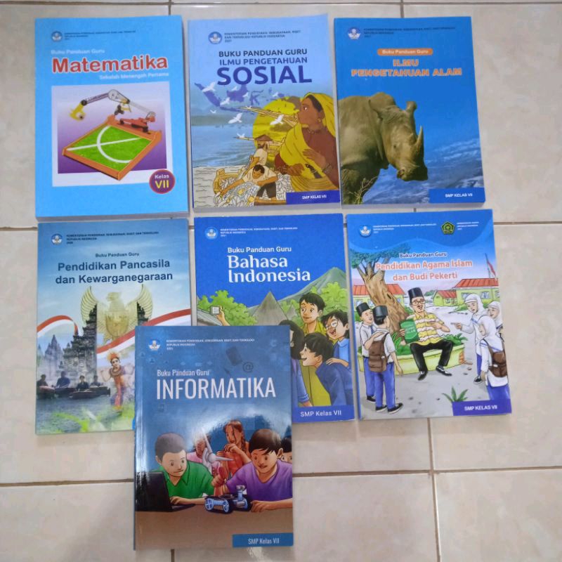 Kelas 7 SMP/MTs Buku Panduan Guru Kurikulum Merdeka Kemendikbud / Buku Guru Kurikulum Merdeka