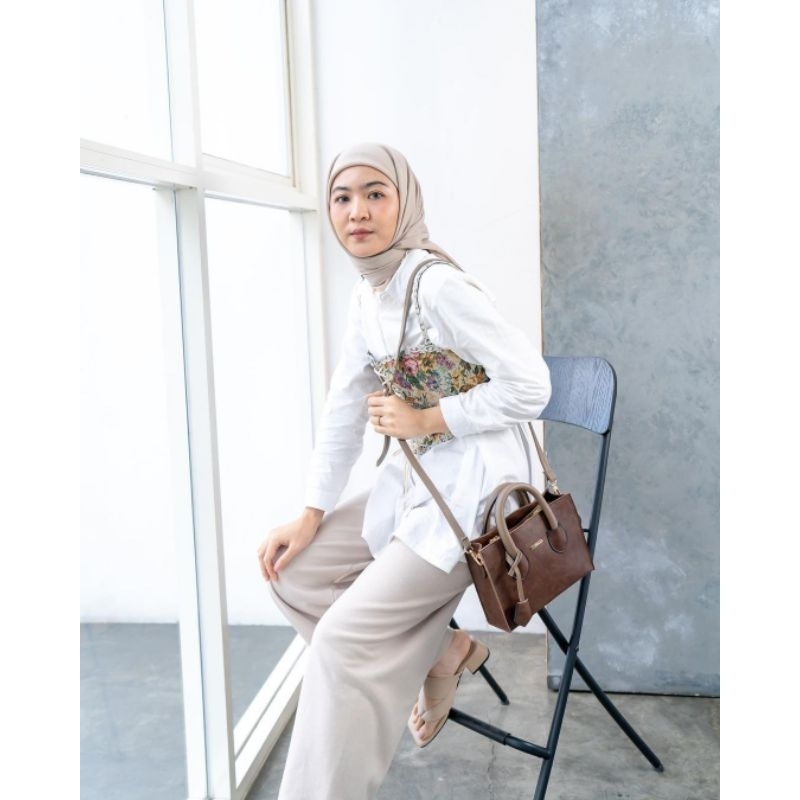 TAS FLICKA S24 COFFEE [ FREE DUSTBAG ]
