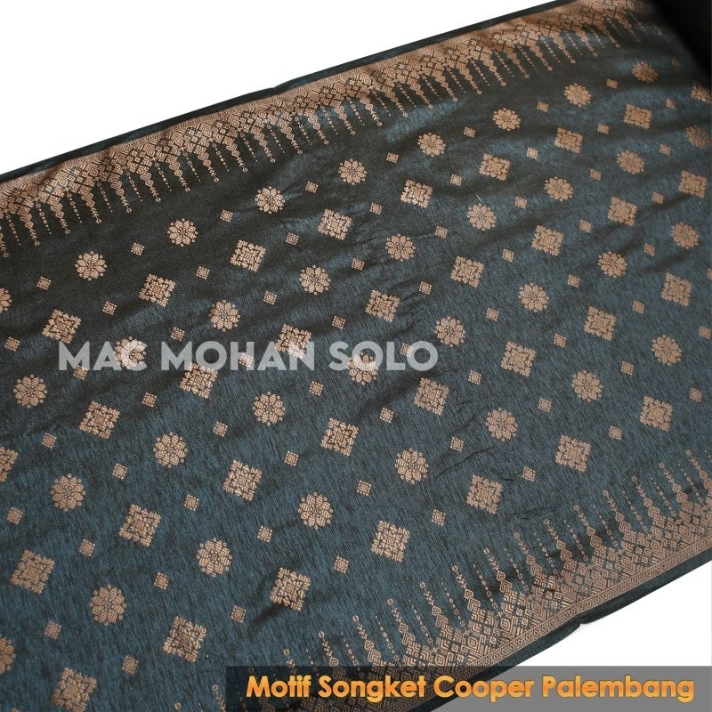 {NEWEST PRODUCT} KAIN PREMIUM SONGKET COOPER  PALEMBANG BORDER COPPER BAHAN SONGKET BORDIR MOTIF TERBARU TERMURAH DAN TERLARIS UNRUK BAWAHAN KEBAYA ROK DRESS GAMIS SELEMPANG KEBAYA PER 0.5M BY MACMOHAN