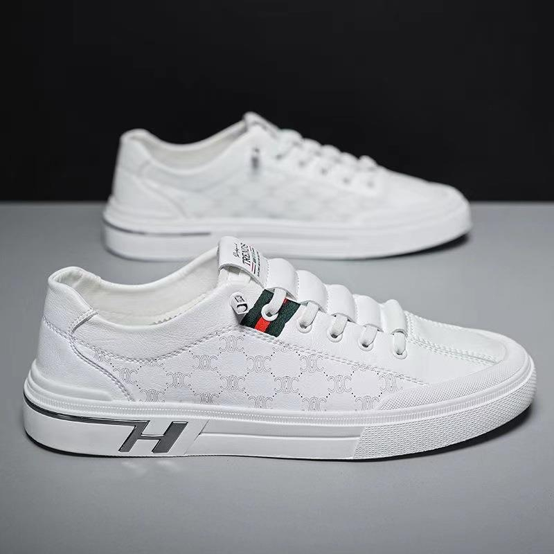 Sepatu Sneakers Import Pria Wanita Hamamatsu White Black