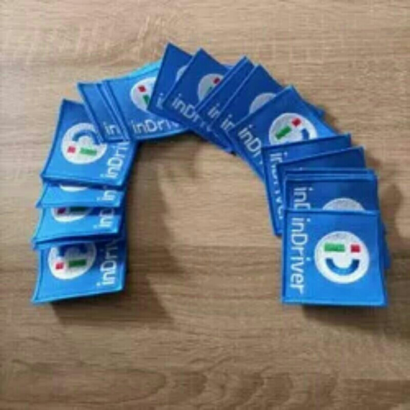 Emblem inDriver Kotak Kecil Bordir Komputer