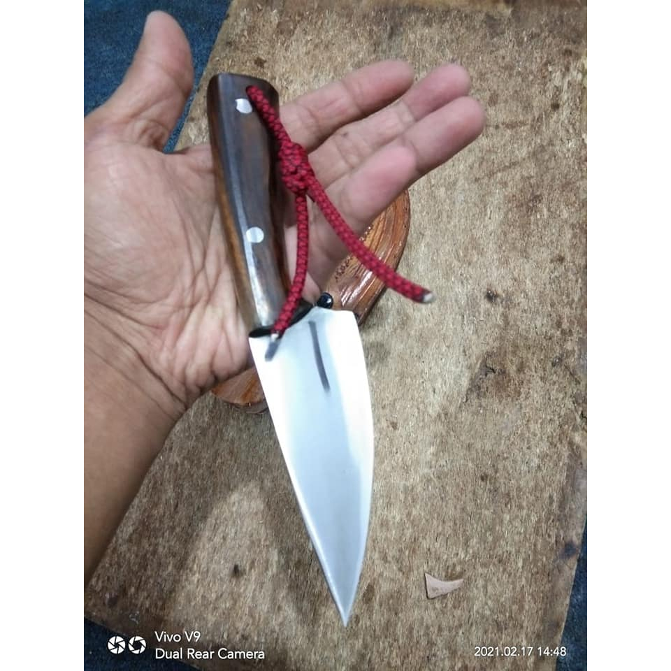 Pisau Seset Cap Garpu Baja Asli