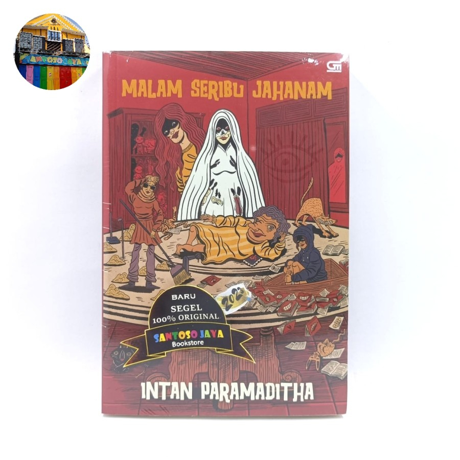Buku Novel Malam Seribu Jahanam oleh Intan Paramadhita