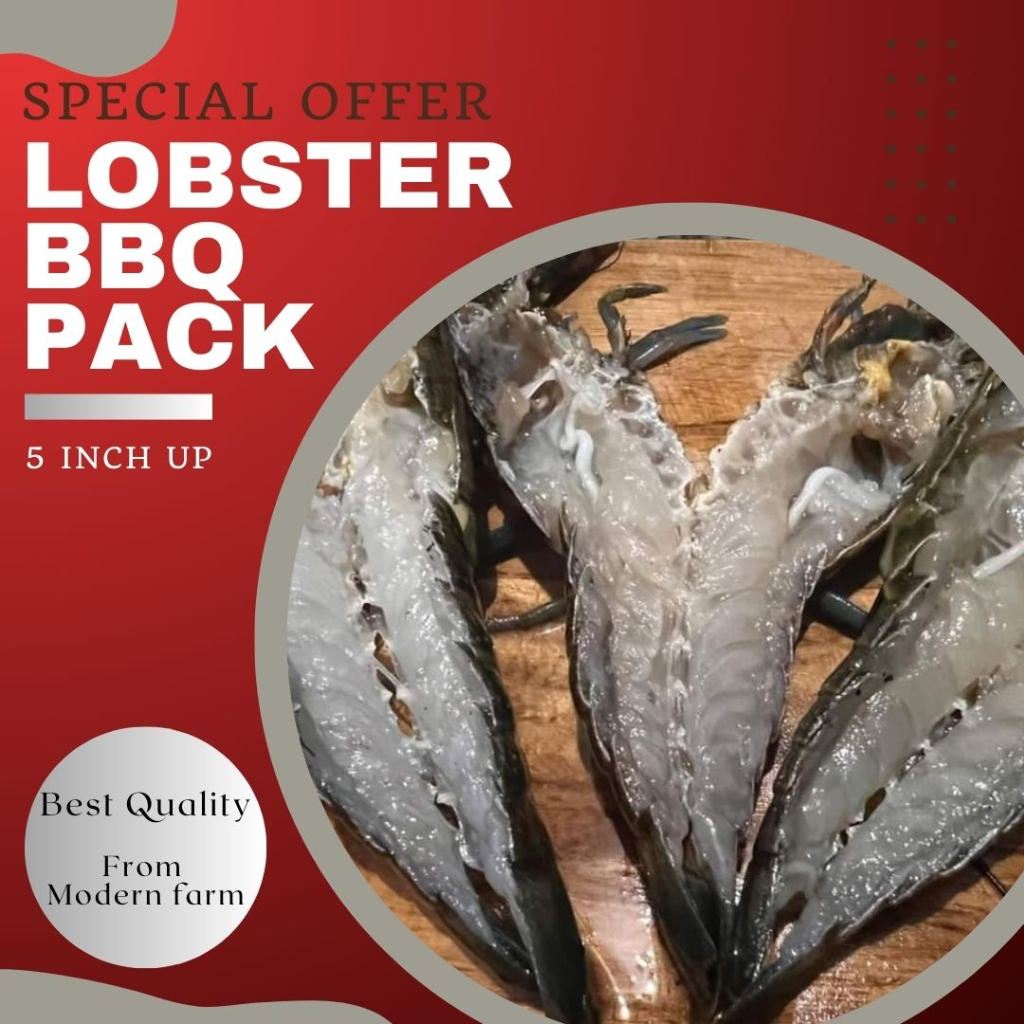 

Lobster Air Tawar / Crawfish BBQ 1/2 Pack 5 inch