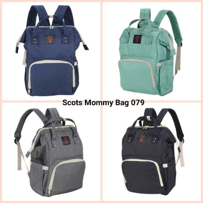 Little Jumbo - Baby Scots TAS DIAPERS TAS RANSEL PERLENGKAPAN BAYI SCOTS MOMMY BAG MB079