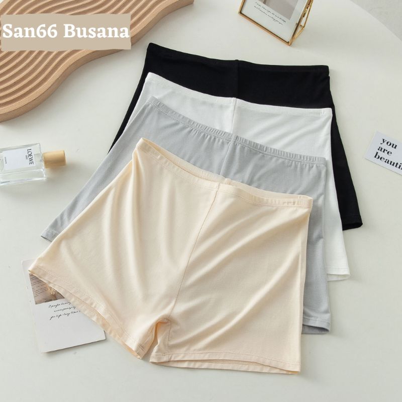 Celana Short Strit Wanita Spandex Premium Ukuran Std &amp; Jumbo/Legging Pendek Wanita