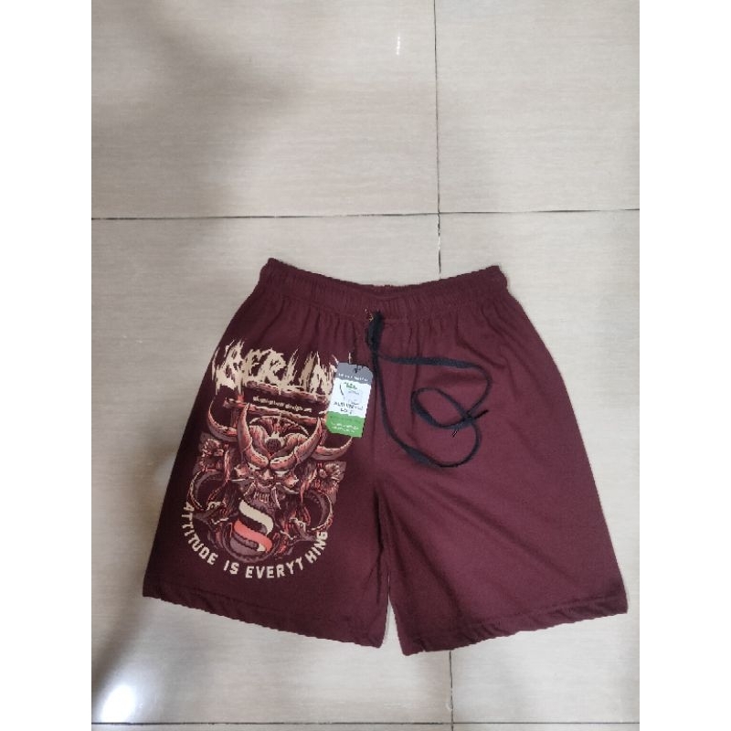 CELANA PENDEK BERLINK KOLOR KAOS