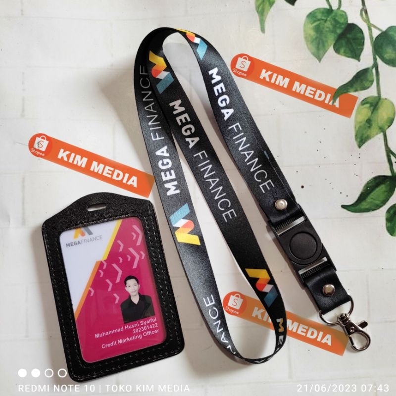 

lanyard MEGA FINANCE LANYARD Mega central finance | Tali id card Mega Central Finance Mega Auto Financ
