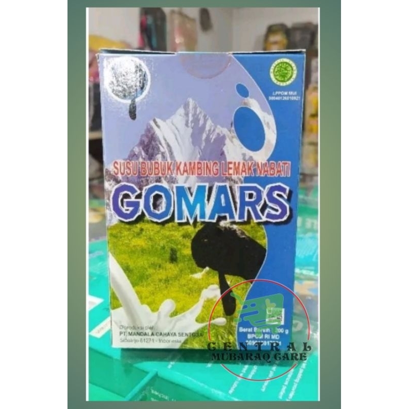 

GOMARS SUSU KAMBING ETAWA 200G RASA ORIGINAL