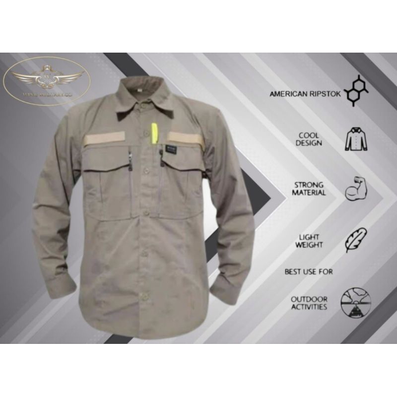 kemeja W-TAC tactical kemeja lengan panjang