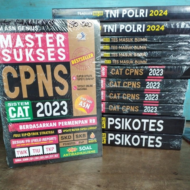 MASTER SUKSES CPNS SISTEM CAT 2023, SOAL TES CPNS, BUKU LATIHAN TES CPNS, BUKU LATIHAN SOAL TES CPNS