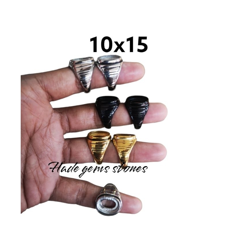 RING EMBAN TITANIUM SUPER DIM 10X15